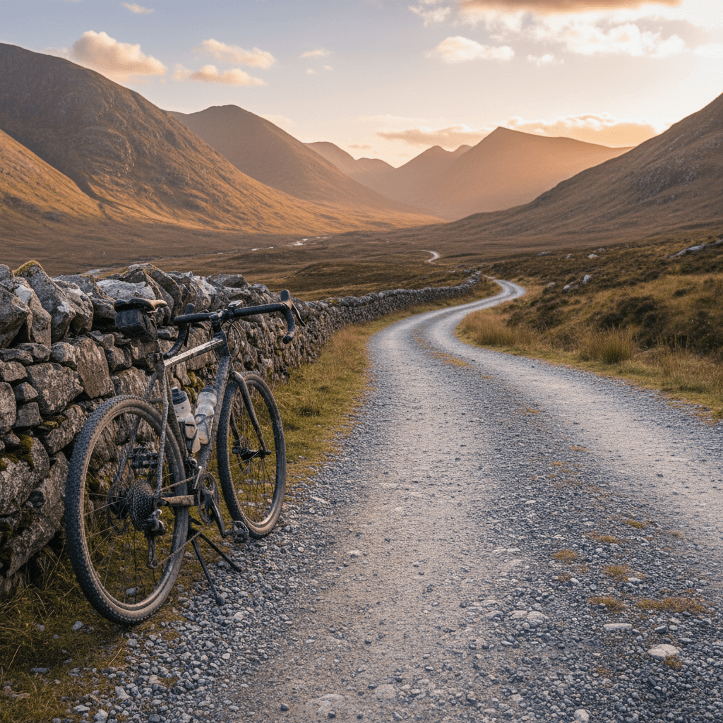 the Scottish Highlands gravel routes hero image